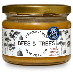 Mānuka Honey Founder's Reserve 830+ MGO/kg - Bees & Trees Manuka Honey