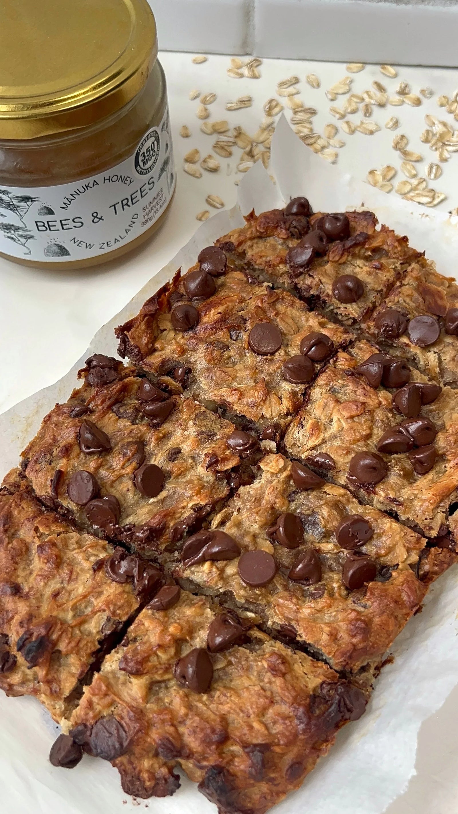 Banana Oat Bars