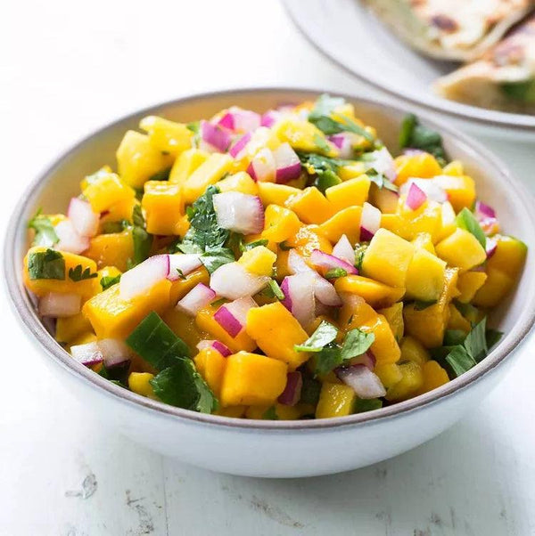 Chunky Mango Salsa Recipe | Bees & Trees