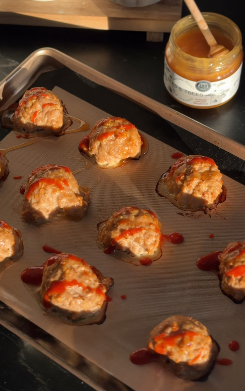Honey Sriracha Meatballs