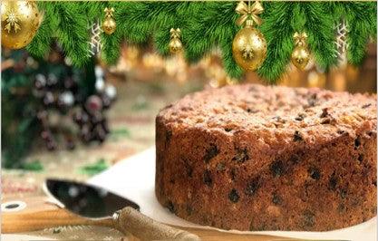 Mānuka Honey Saffron Christmas Cake - Bees & Trees Manuka Honey