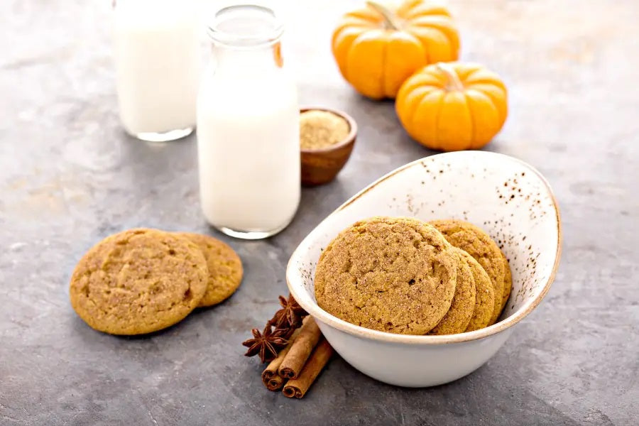 Pumpkin Spice Honey Cookies