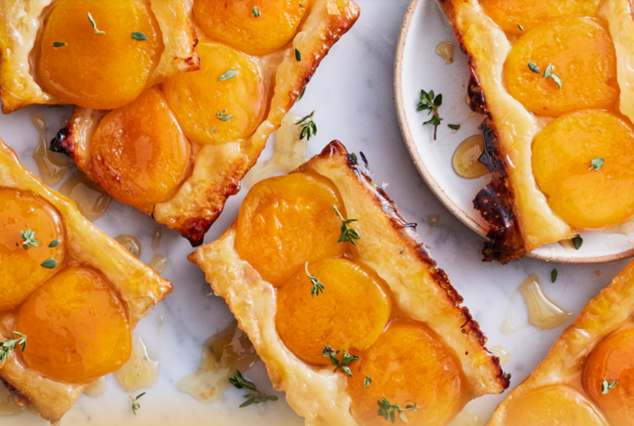 Upside-Down Apricot & Mānuka Honey Pastries