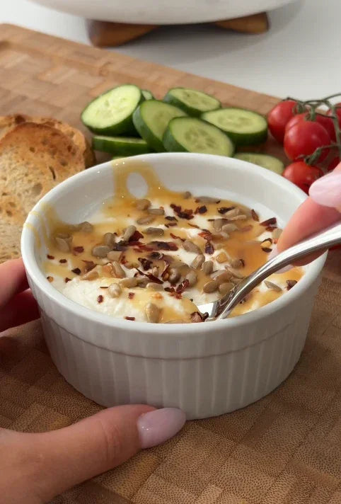 Whipped Feta with Manuka Honey