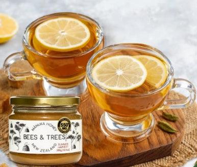 Energy Tea with Mānuka Honey - Bees & Trees Manuka Honey