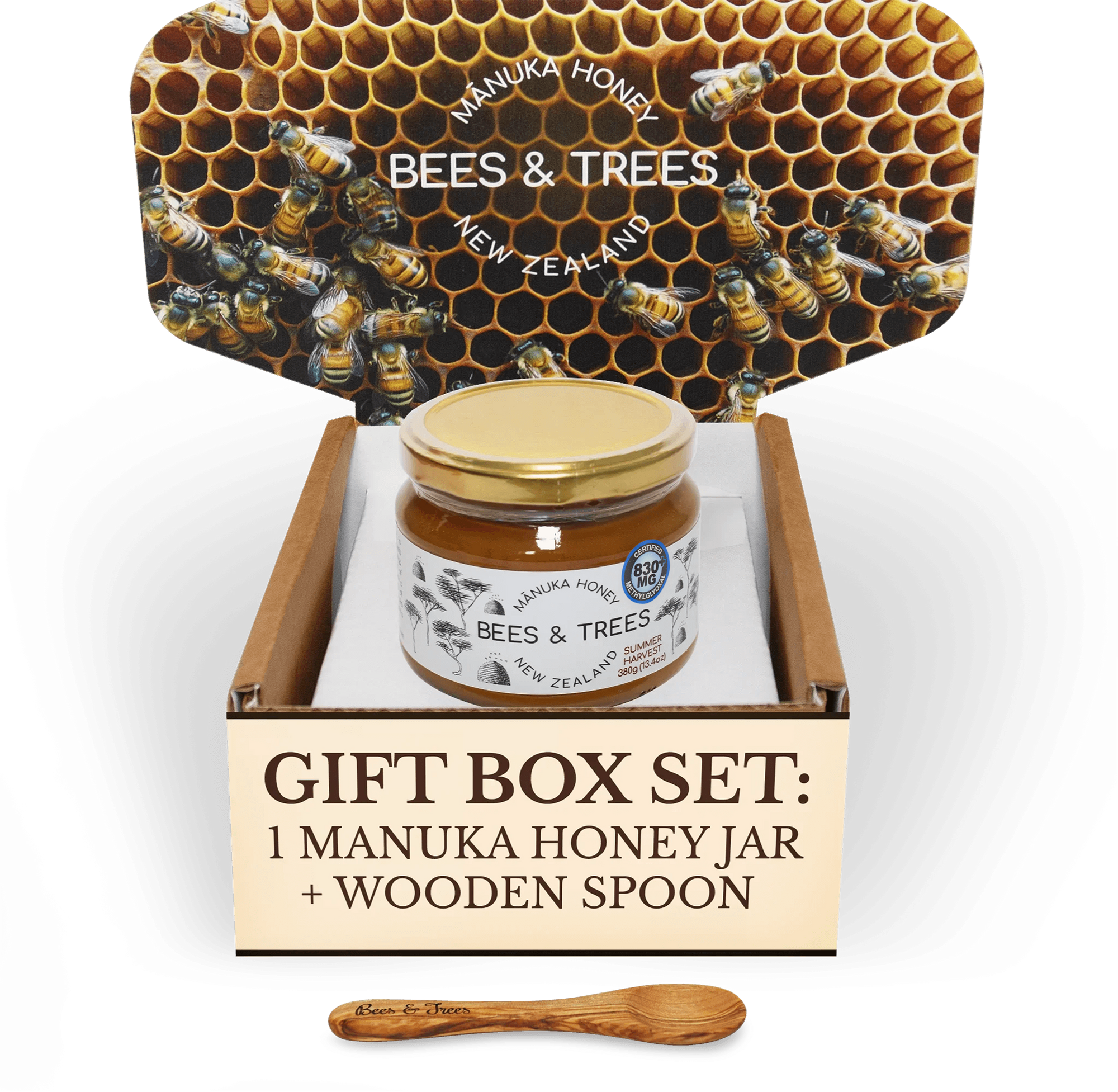Mānuka Honey セット 830_MGO_Manuka_Honey_Gift_Box_