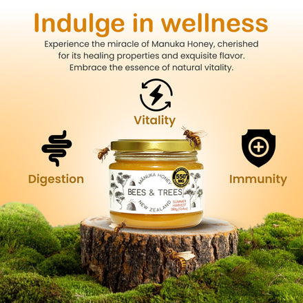 Mānuka Honey High-Activity 550+ MGO/kg
