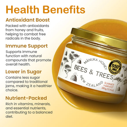 Mānuka Honey High-Activity 550+ MGO/kg