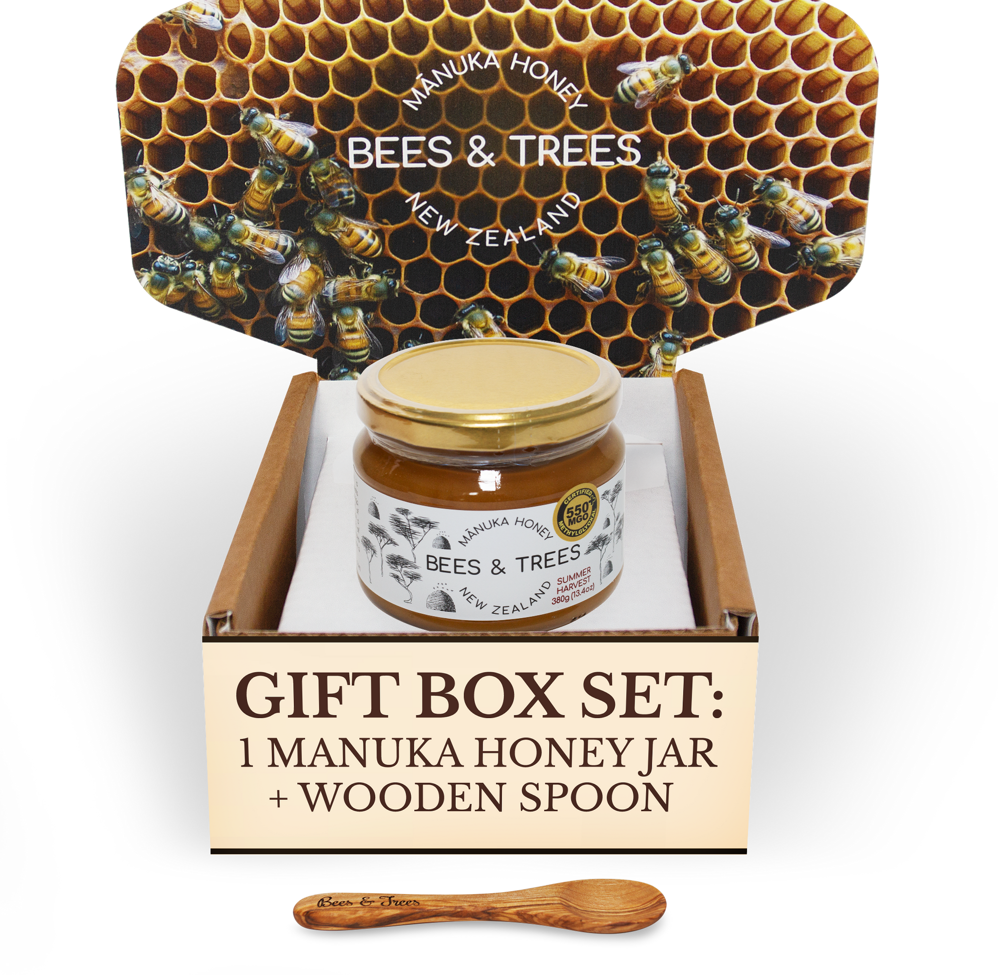 Bees & Trees Manuka Honey Gift Box