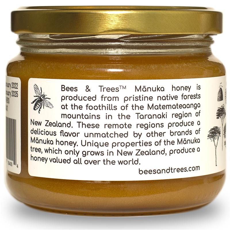 Manuka Honey 550+ MG/kg (16+ equivalent) 380g/13.3oz