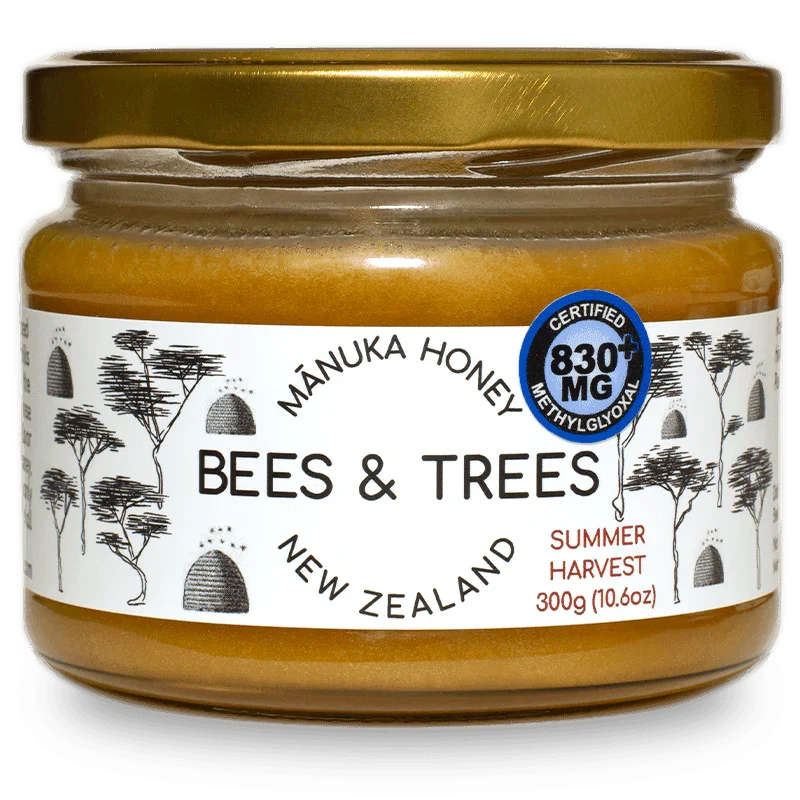 Mānuka Honey Founder's Reserve 830+ MGO/kg - Bees & Trees Manuka Honey